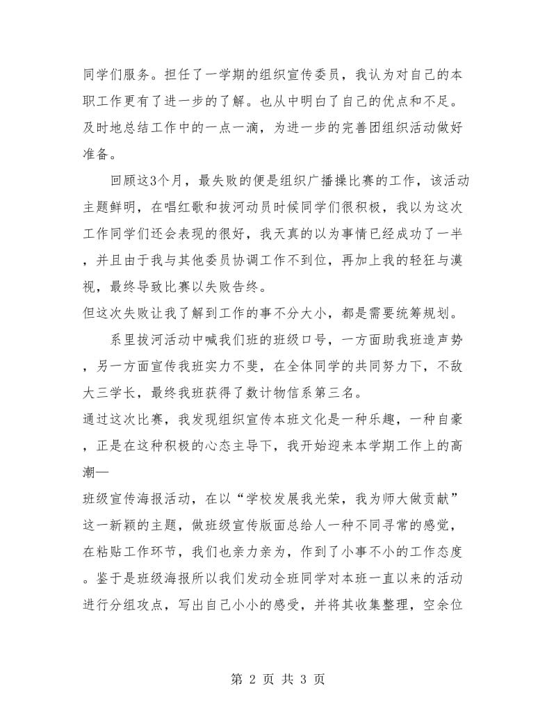 组织宣传委员年终总结.doc_第2页