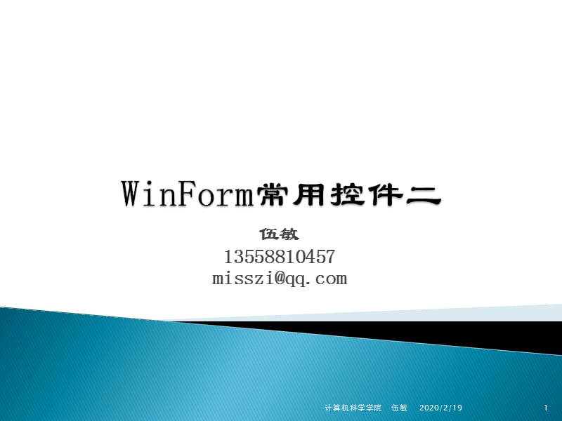 《win常用控》PPT课件.pptx_第1页