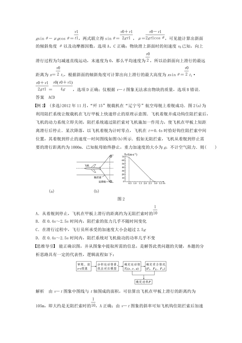 （江苏专用）2020版高考物理新增分大一轮复习 第三章 牛顿运动定律本章学科素养提升讲义（含解析）.docx_第2页