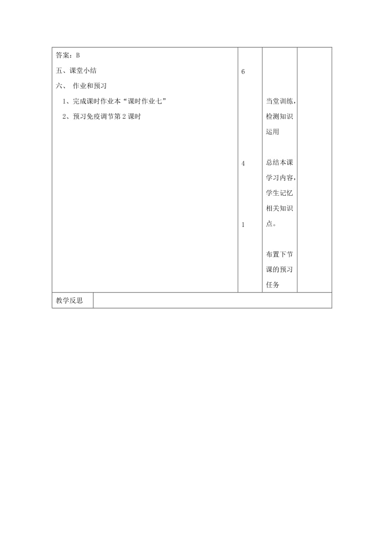 江西省万载县高中生物 第2章 动物和人体生命活动的调节 2.4 免疫调节1教案 新人教版必修3.doc_第2页