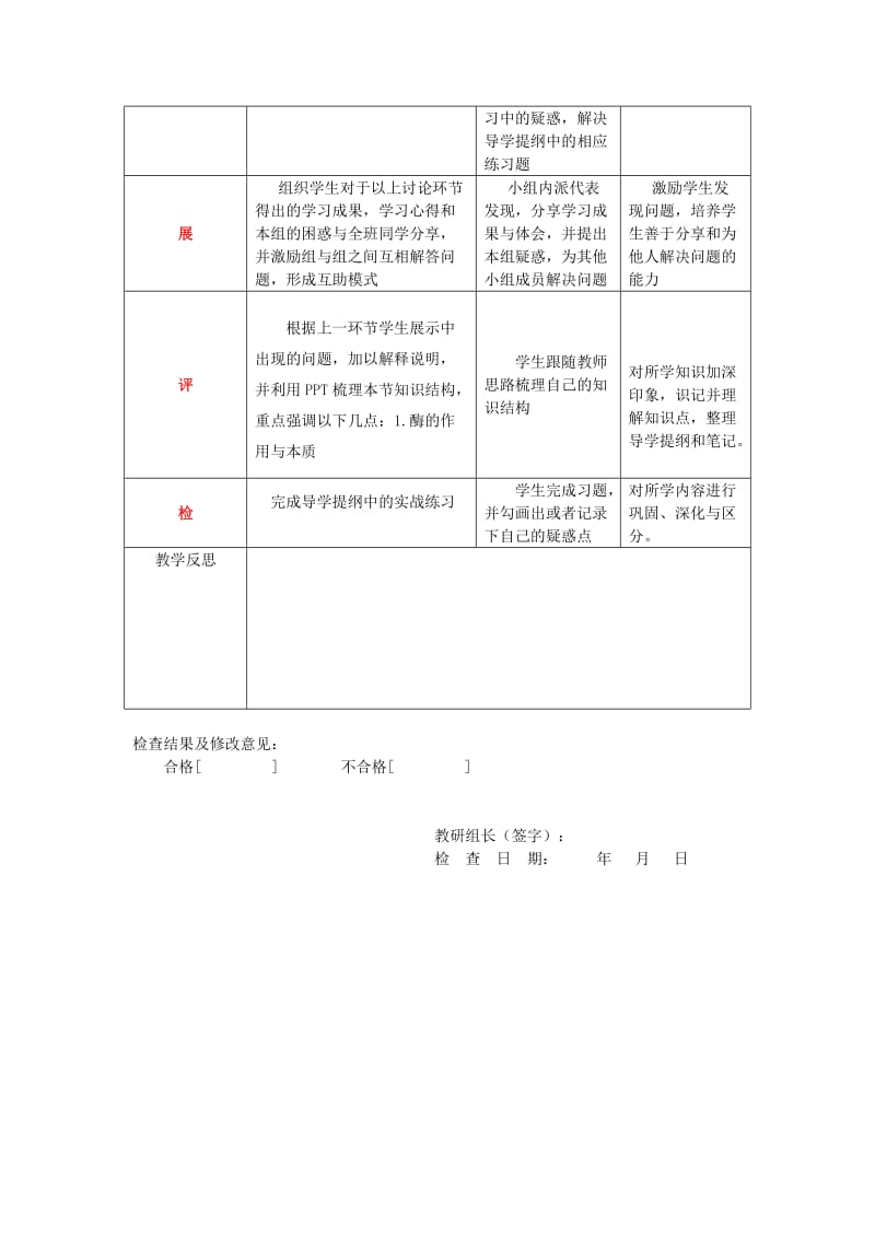 四川省成都市高中生物 第五章 细胞的能量供应和利用 5.1 降低化学反应活化能的酶（1）教案 新人教版必修1.doc_第2页