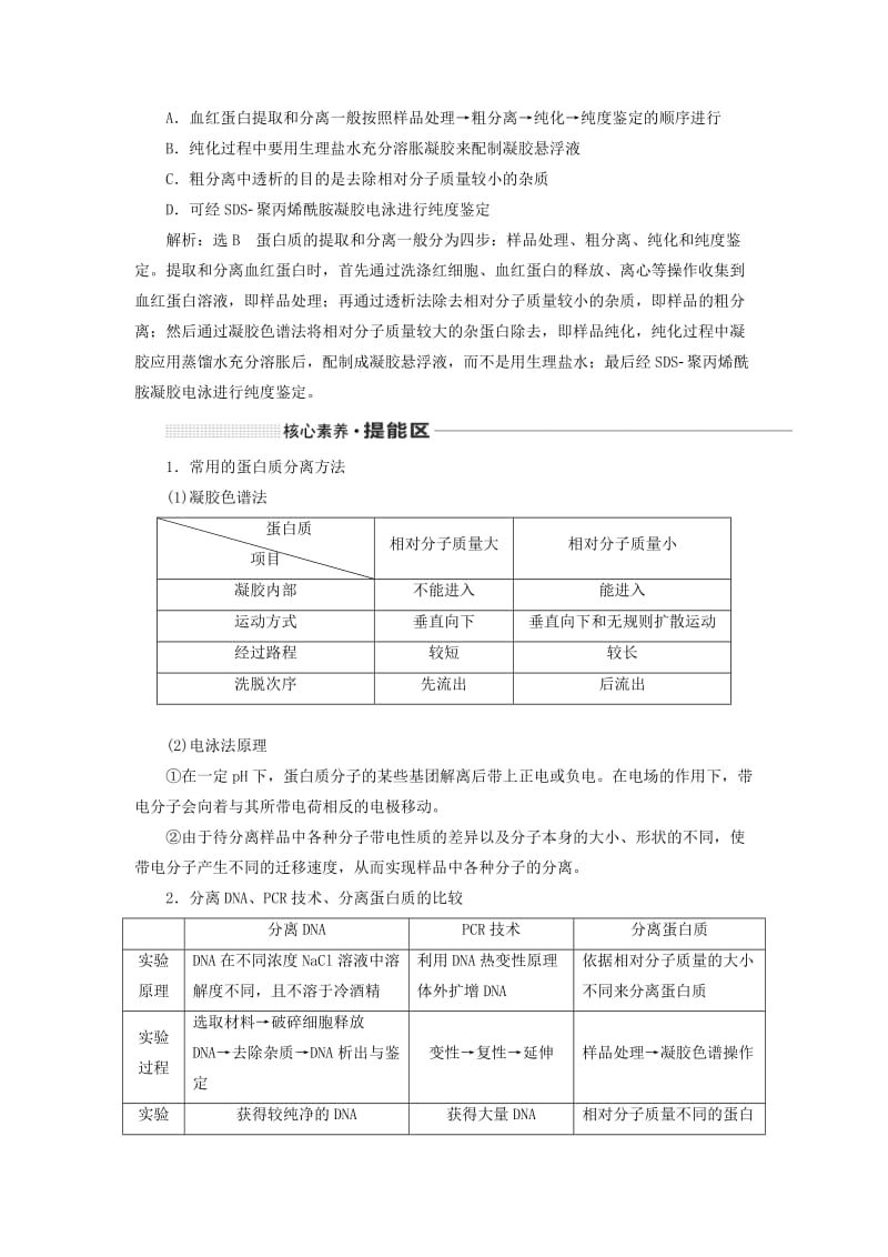 （通用版）2020版高考生物一轮复习 第十二单元 第四讲 生物技术在其他方面的应用学案（含解析）.doc_第2页