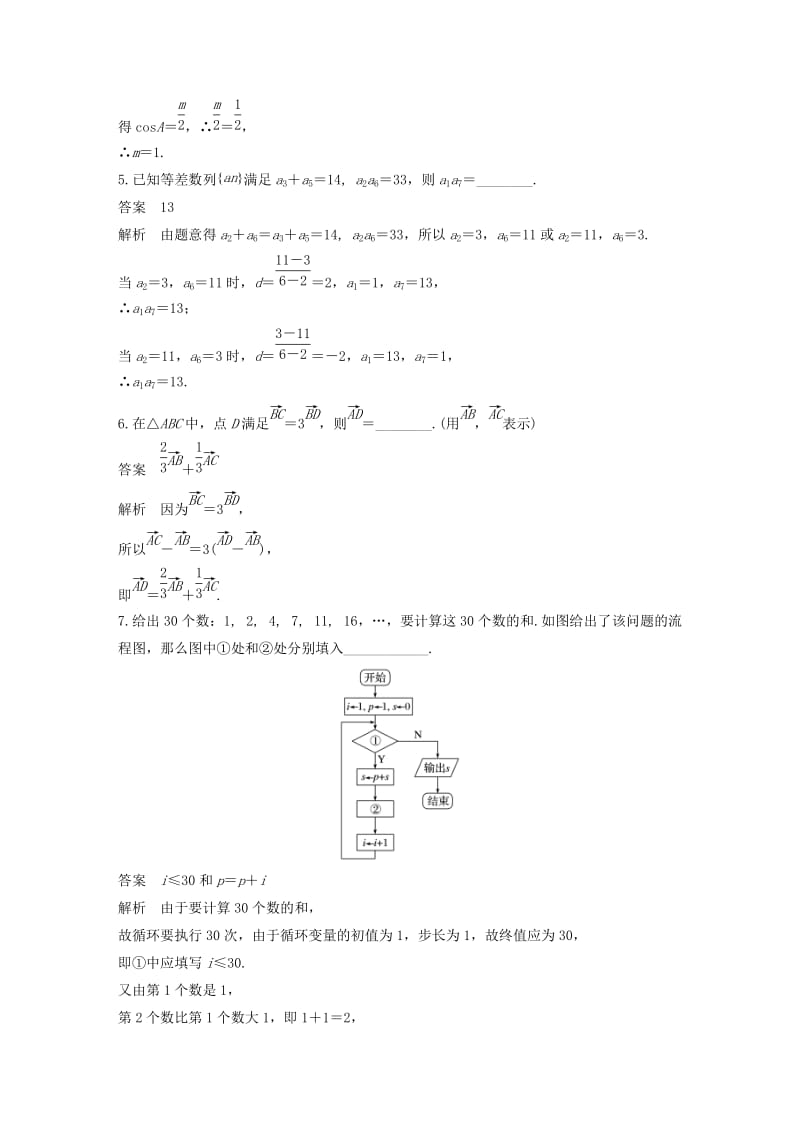 江苏专用2019高考数学二轮复习填空题满分练1理.docx_第2页
