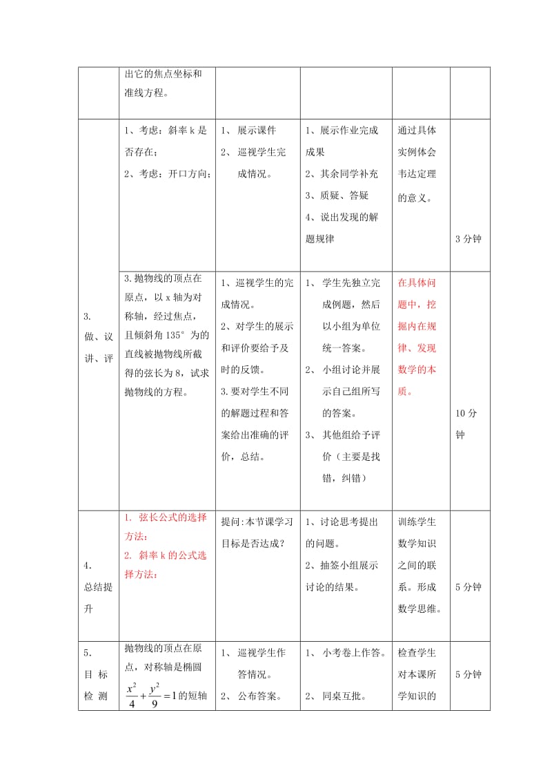 辽宁省大连市高中数学 第二章 圆锥曲线与方程 2.5 圆锥曲线复习课教案 新人教B版选修2-1.doc_第2页