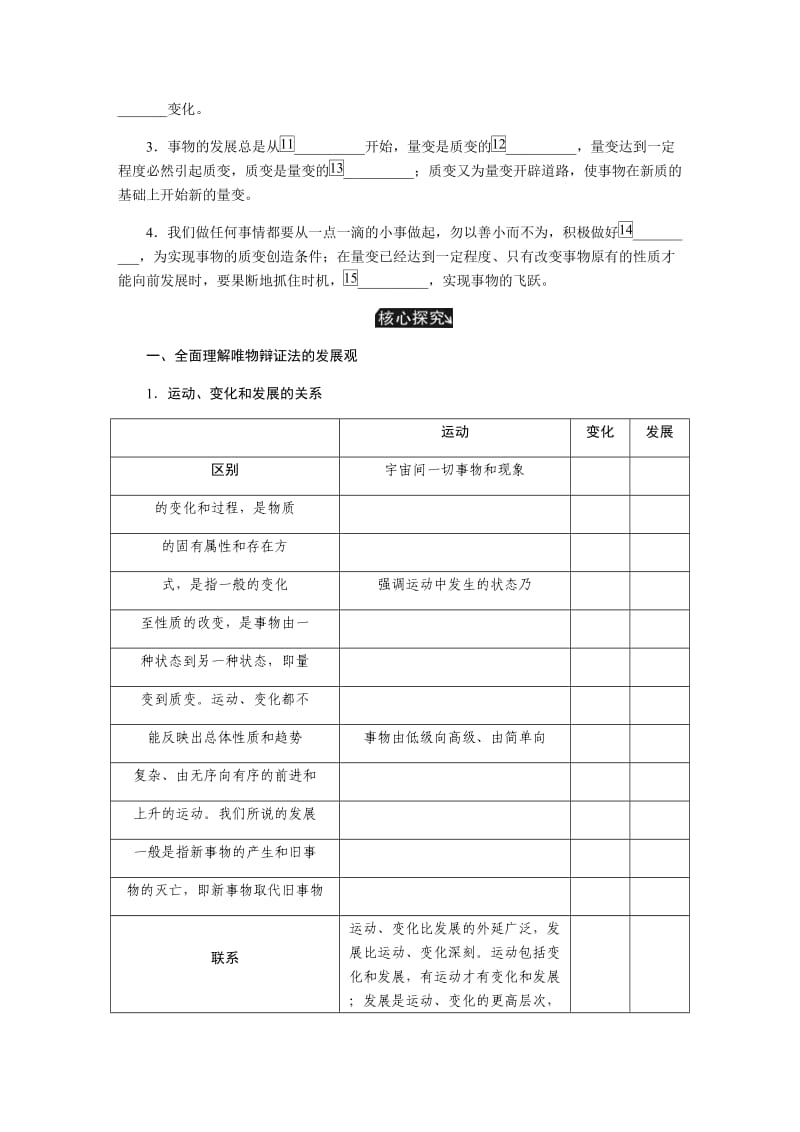 江苏专版2019年高考政治总复习第三单元思想方法与创新意识第八课唯物辩证法的发展观讲义新人教版必修4 .doc_第3页