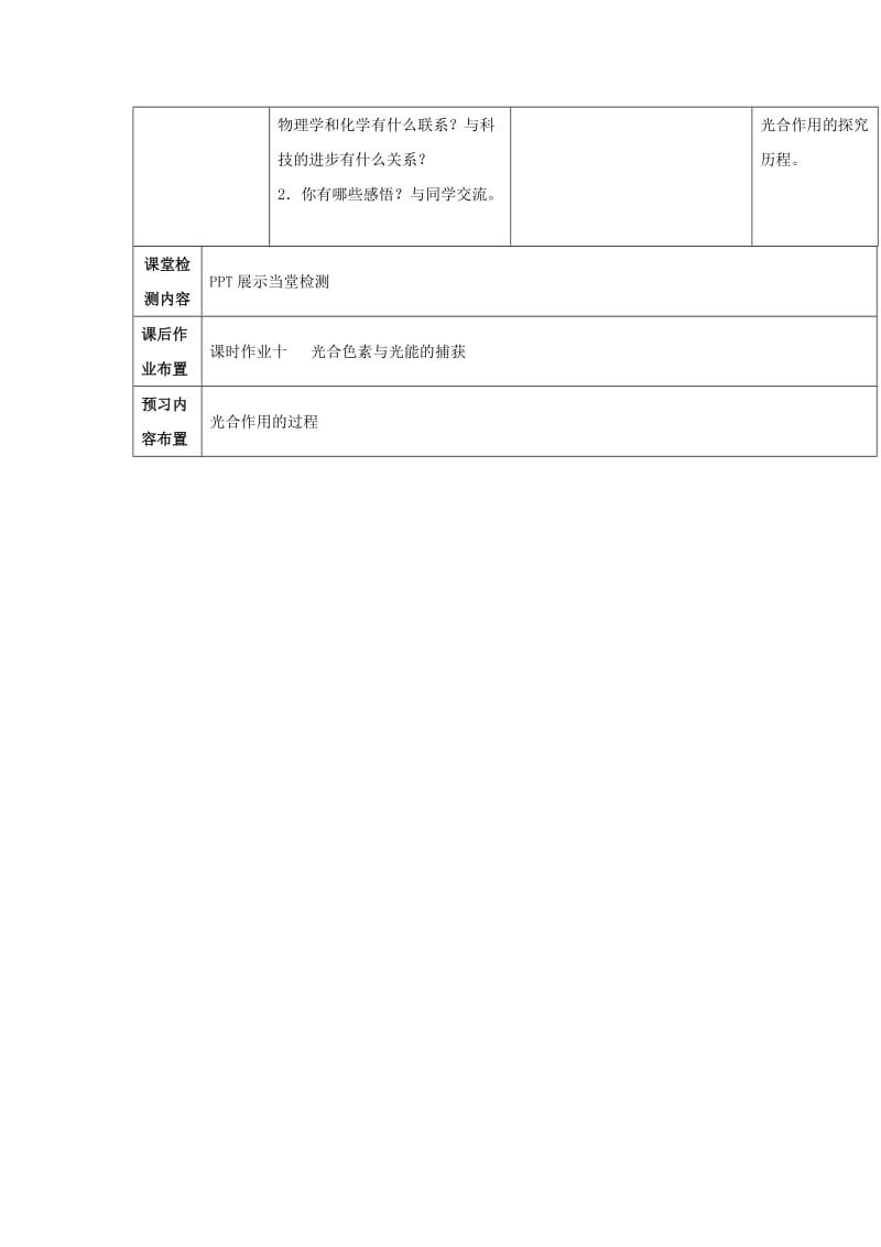 陕西省安康市石泉县高中生物 第四章 光合作用和细胞呼吸 4.2 光合作用（第1课时）教案 苏教版必修1.doc_第3页