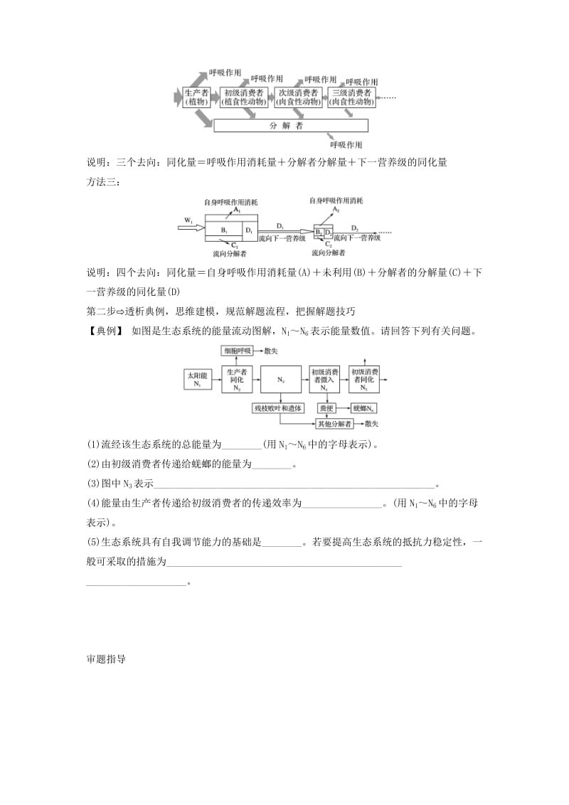 2019版高考生物大一轮复习 第十单元 生物群体的稳态与调节 补上一课6学案 中图版必修3.doc_第2页