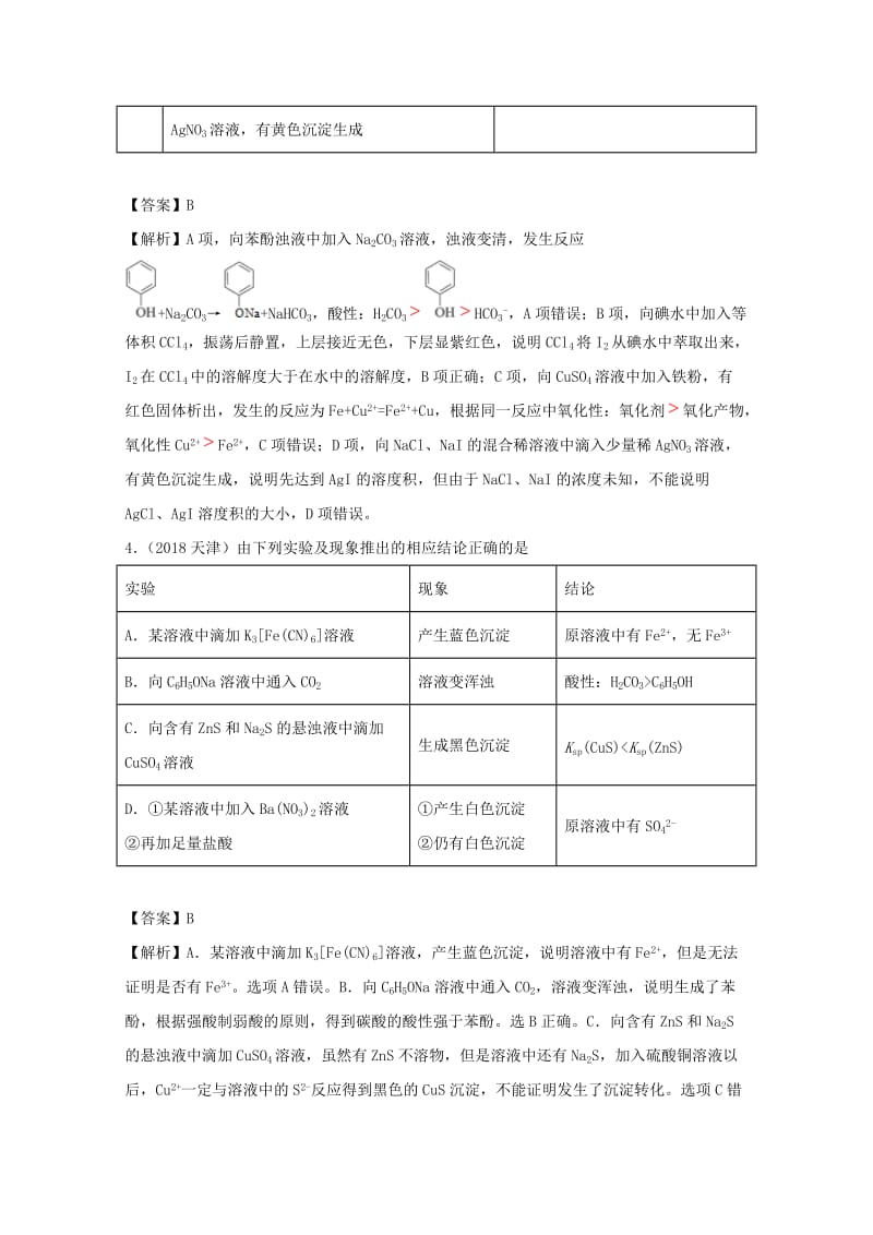 2019年领军高考化学 清除易错点 专题22 实验方案的设计和评价 知识点讲解.doc_第3页