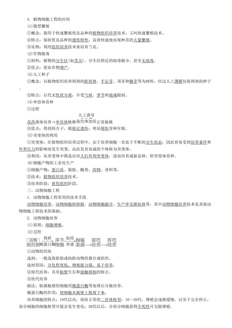 2019高考生物一轮复习 第36讲 细胞工程讲练结合学案.doc_第2页