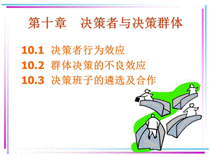 決策者與決策群體.ppt