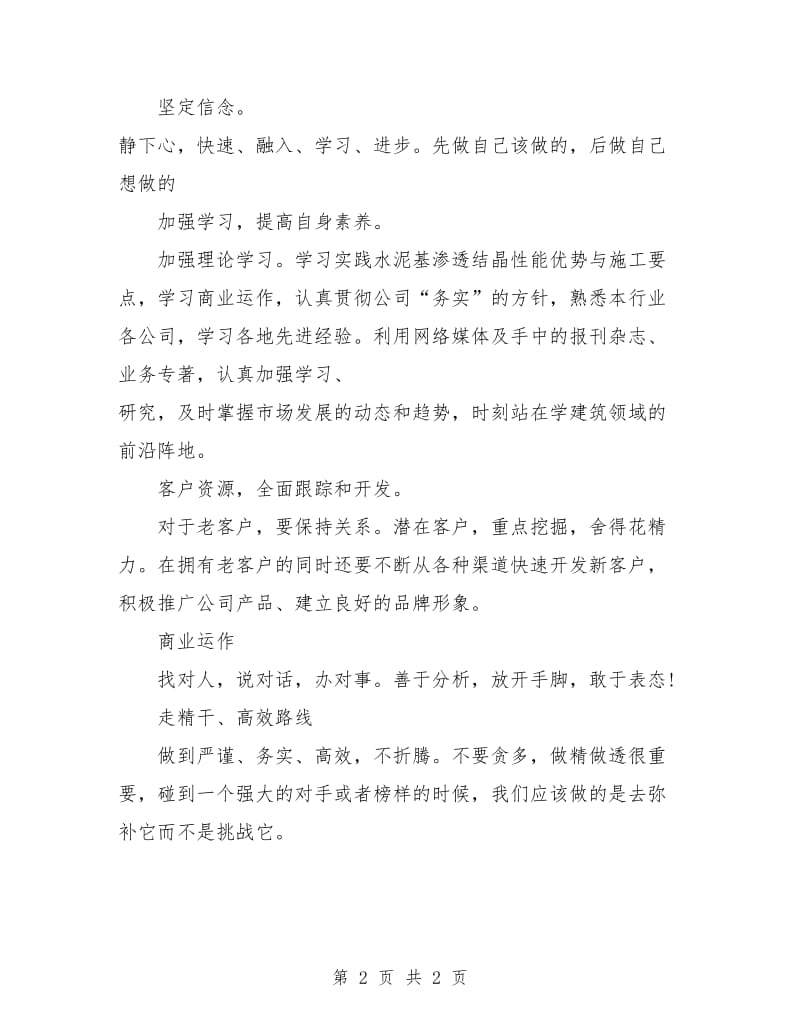 销售经理工作计划安排.doc_第2页