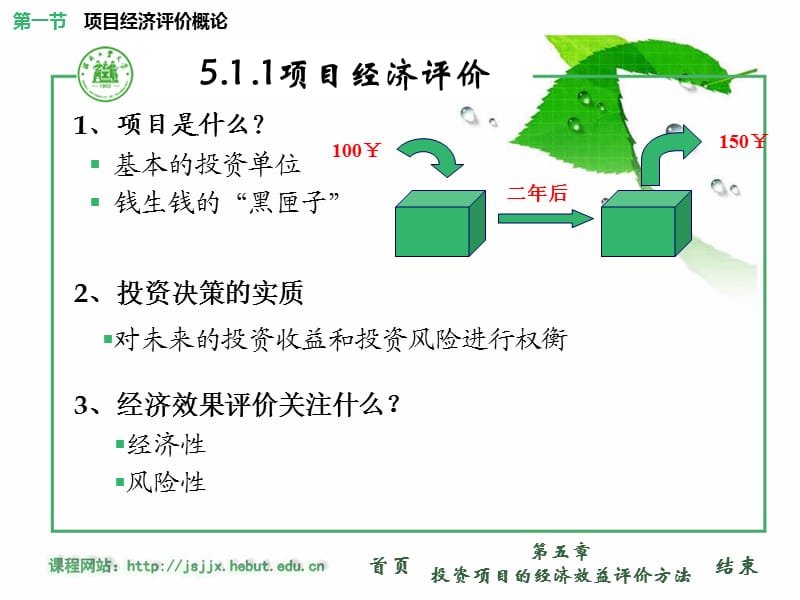 投资项目的经济效益评价方法.ppt_第3页