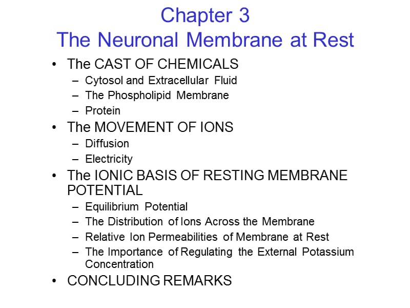 北大神经生物学3离子通道和神经元的电活动ppt课件_第3页