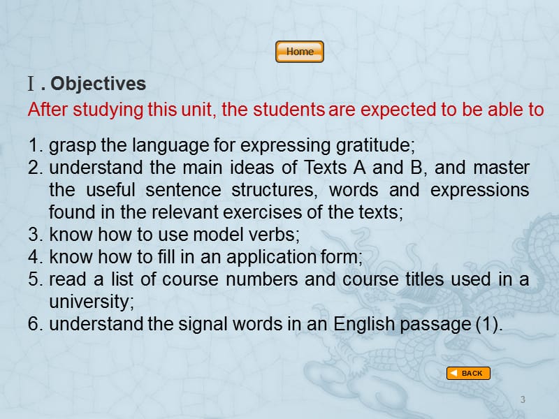 21世纪大学实用英语综合教程1单元ppt课件_第3页