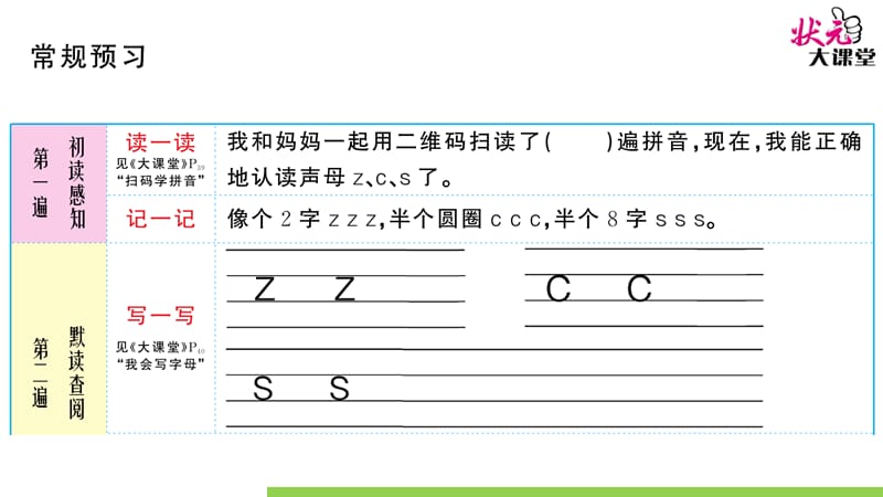 部编版一语上7 z c sppt课件_第2页