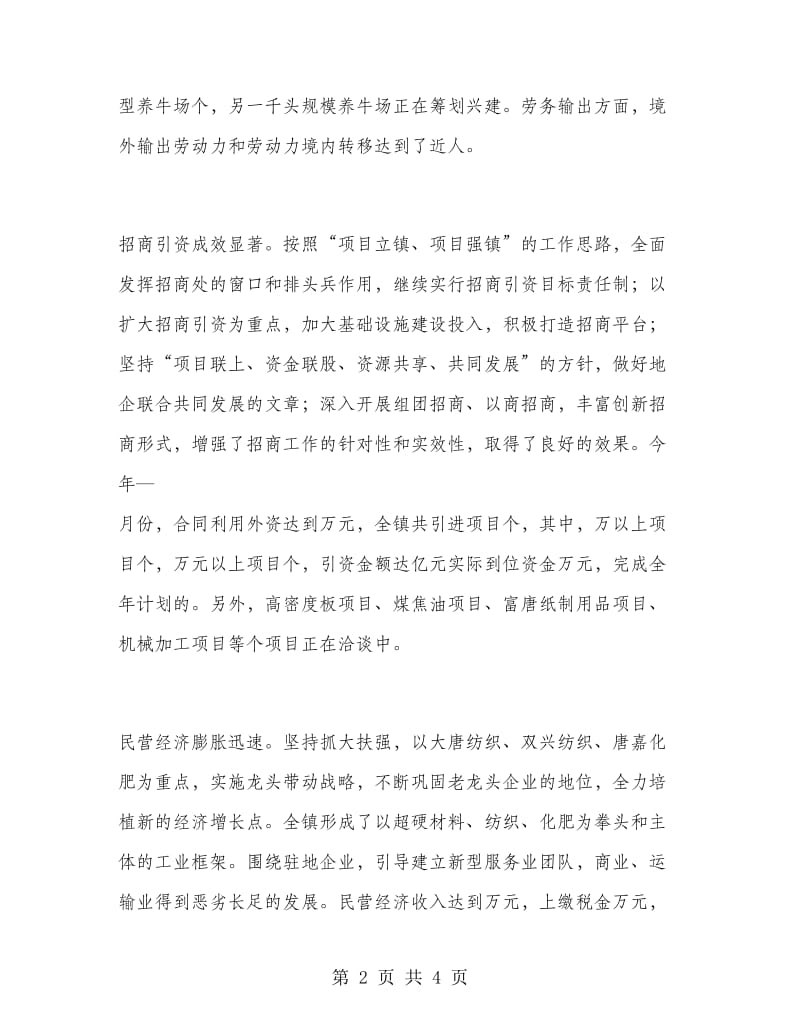 乡镇上半年总结及下半年思路.doc_第2页