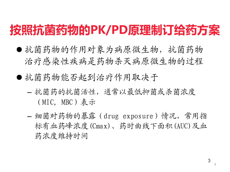 PKPD在抗菌药物应用中的指导作用ppt课件_第3页