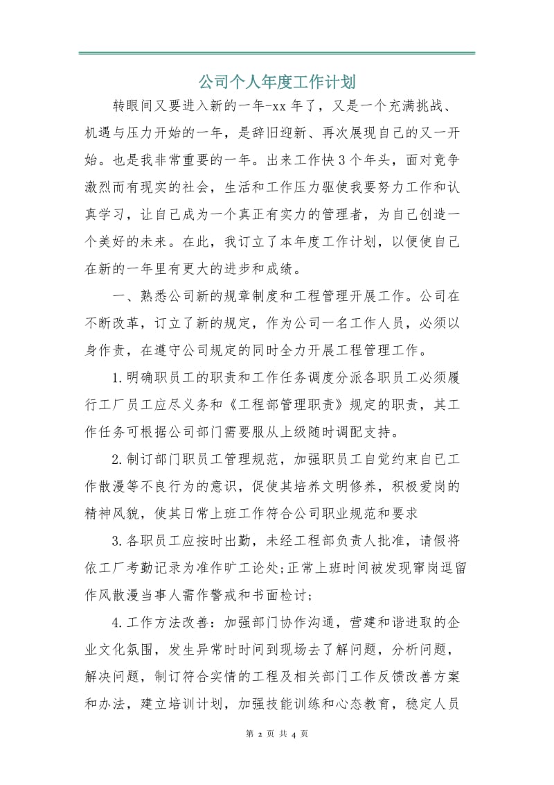 公司个人年度工作计划.doc_第2页