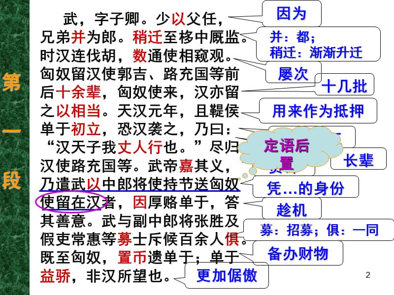 苏武传ppt课件_第2页