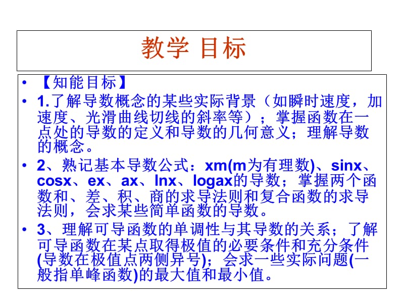 高二数学导数及其应用ppt课件_第3页