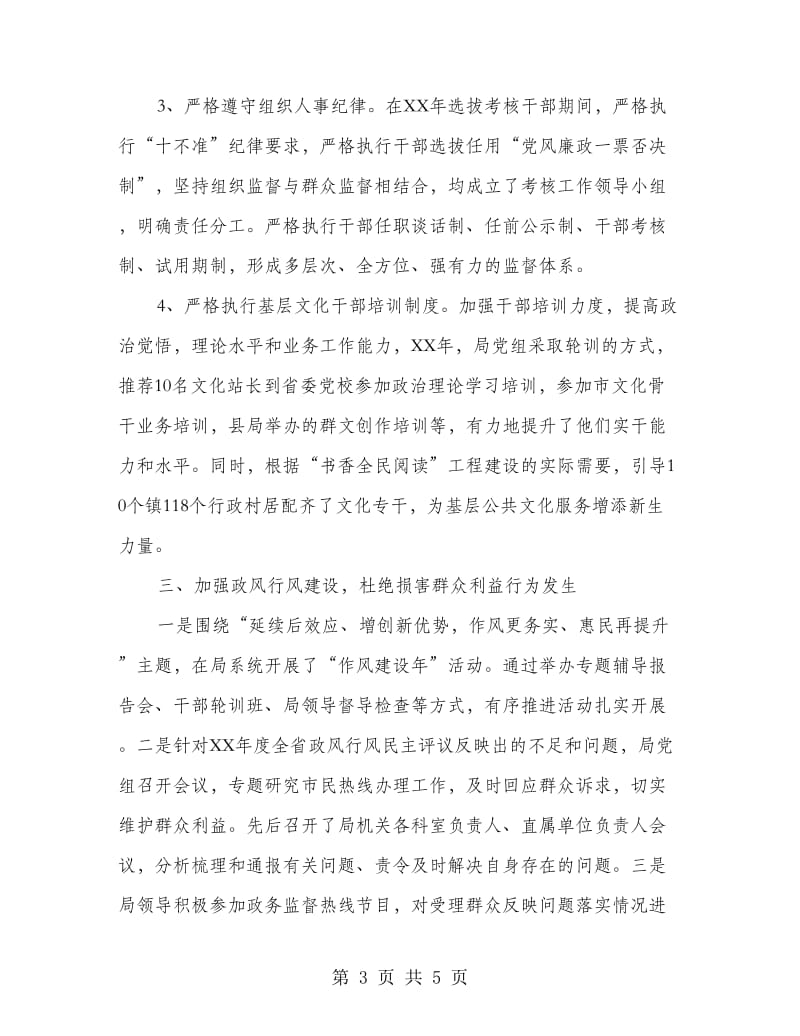 文广新局党组履行主体责任报告.doc_第3页