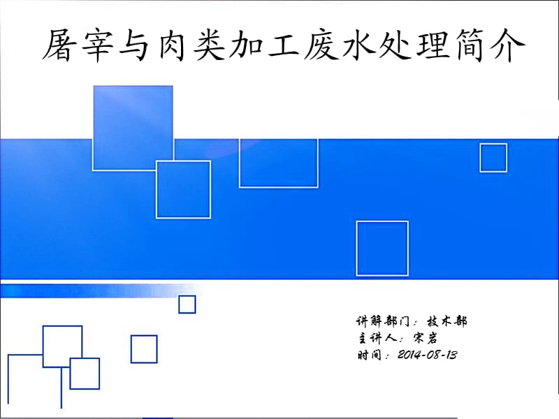 屠宰廢水處理設(shè)備血污處理.ppt_第1頁(yè)