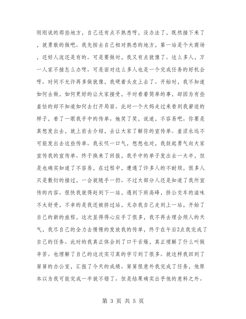 实习报告：一次实习经历.doc_第3页