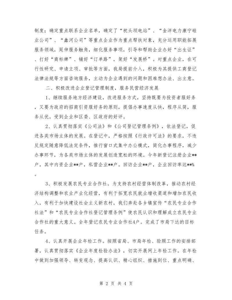 工商企业登记工作总结.doc_第2页