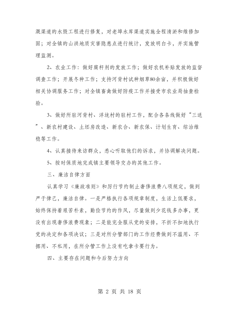 常务副镇长述职报告.doc_第2页