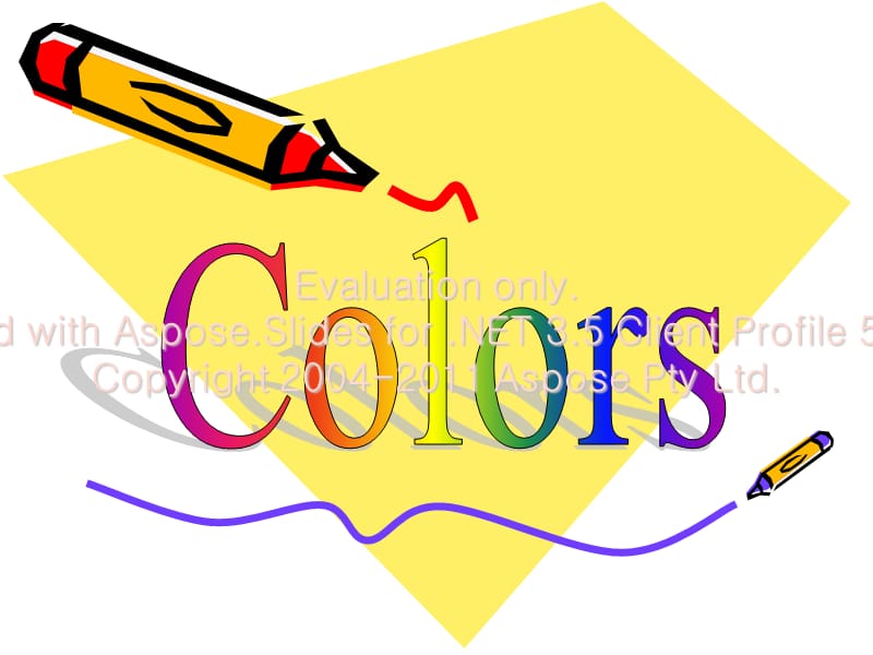 英语教学分类库图-颜色Colors.ppt_第1页