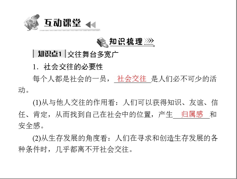 粤教版七年级上册第三单元学会交往3.3文明交往.ppt_第3页