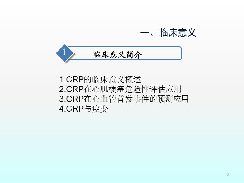 CRP临床应用ppt课件_第3页