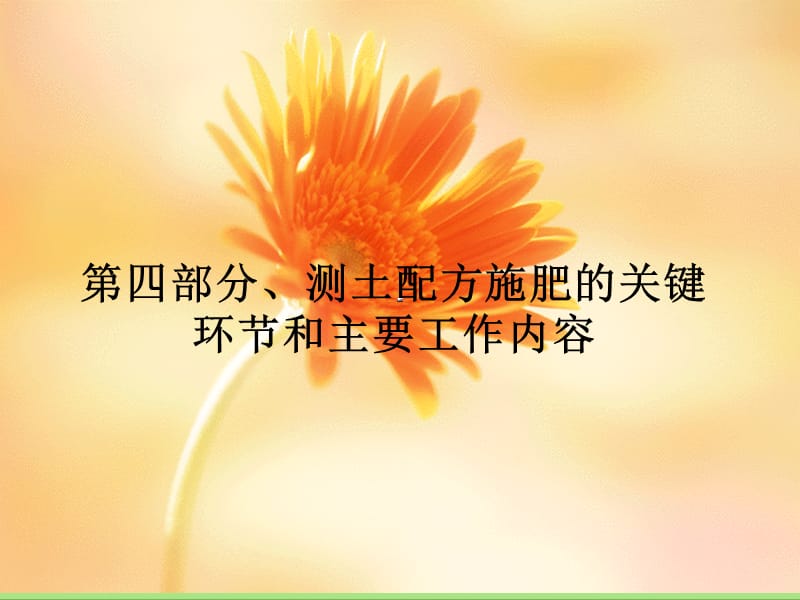 配方施肥的关键环节和主要工作内容.ppt_第1页