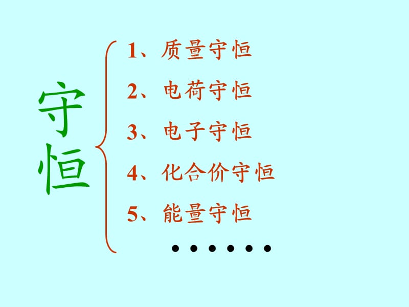 高一化学《化学中的守恒》PPT课件.ppt_第2页