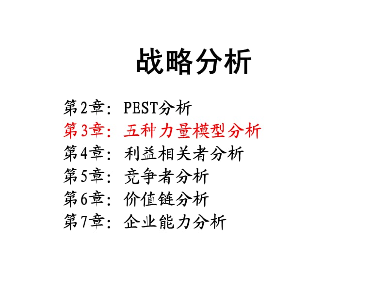 迈克尔波特-五种力量模型分析.ppt_第1页