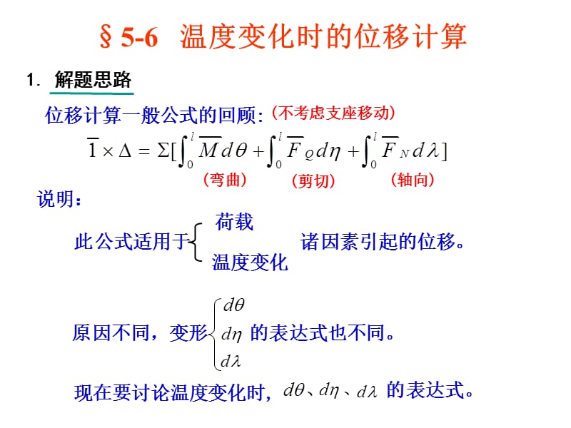 结构力学§5-6温度变化时的位移计算.ppt_第3页