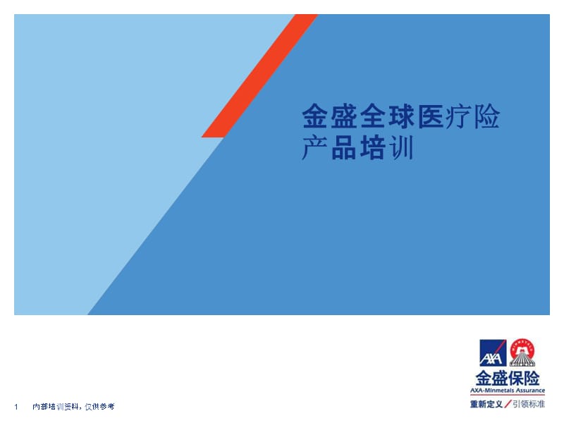 金盛全球医疗险产品培训(citi)LEVEL.ppt_第1页