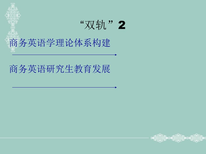 许德金教授“商务英语学科理论建设与发展方向”.ppt_第3页