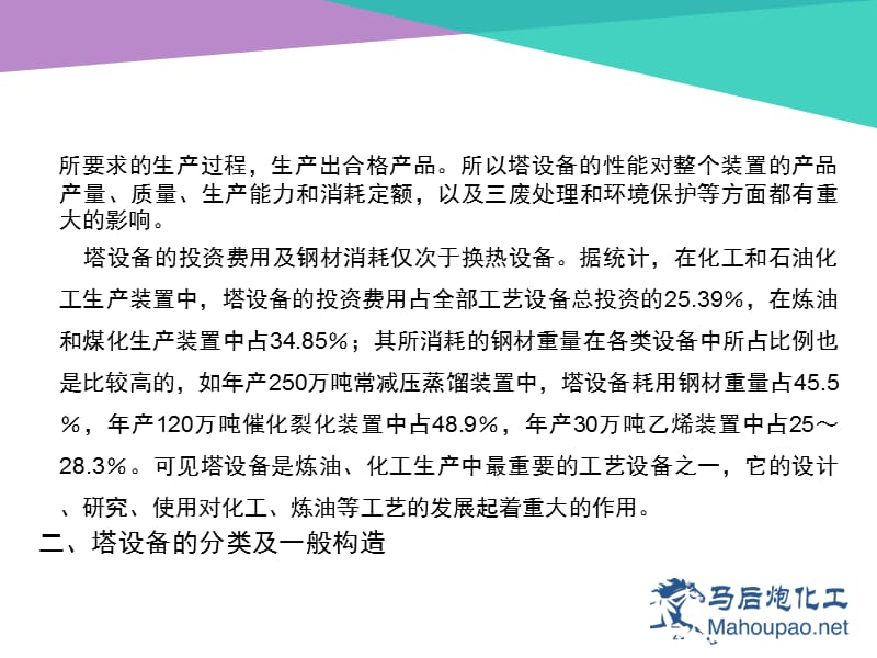 马后炮培训微课堂75塔设备基础知识.ppt_第2页