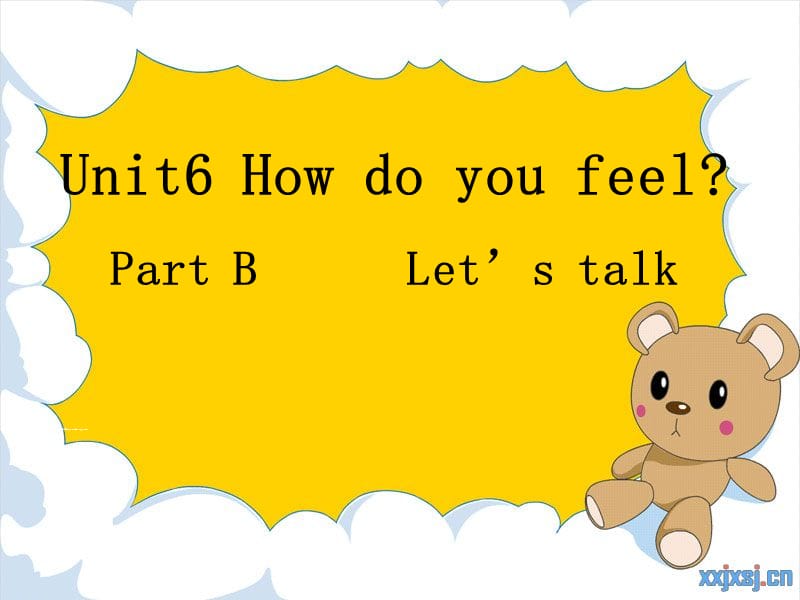 How do you feel B let27s talkppt课件_第1页