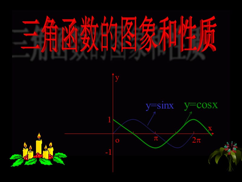 高一数学三角函数的图象和性质习题课李晓荣.ppt_第1页