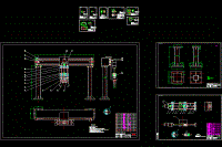 小型柔性生產(chǎn)系統(tǒng)機(jī)械設(shè)計(jì) 龍門機(jī)械手 【10張cad圖紙文檔所見(jiàn)所得】