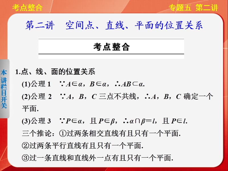 空間點(diǎn)、直線、平面的位置關(guān)系.ppt_第1頁