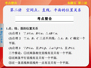 空間點、直線、平面的位置關(guān)系.ppt