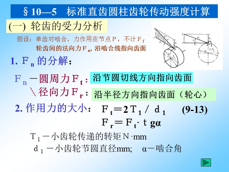 标准直齿圆柱齿轮传动强度计算.ppt_第1页