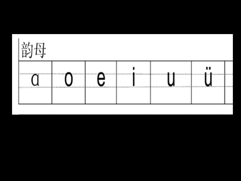 汉语拼音复习二第四课时-复习声母和单韵母.ppt_第1页