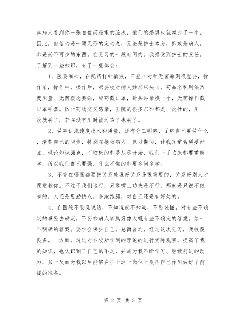 护士节：护士见习报告.doc_第2页