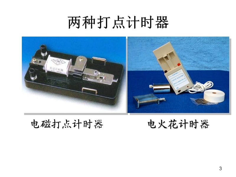 高中物理1-4用打点计时器测速度新人教必修1ppt课件_第3页