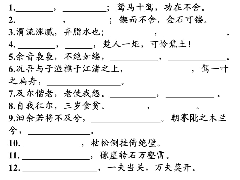 高三复习背诵字词.ppt_第1页