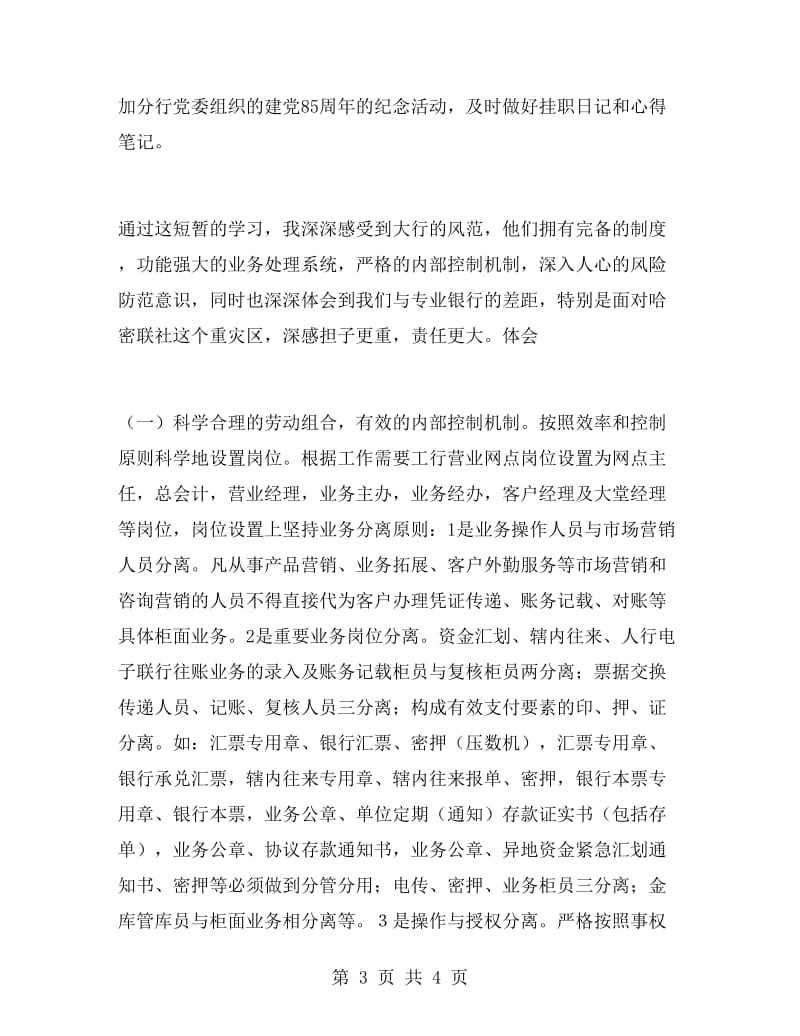 银行个人挂职学习心得体会工作总结.doc_第3页